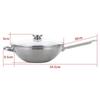 ZWILLING JOY Series 30cm Stainless Steel Chinese Wok
