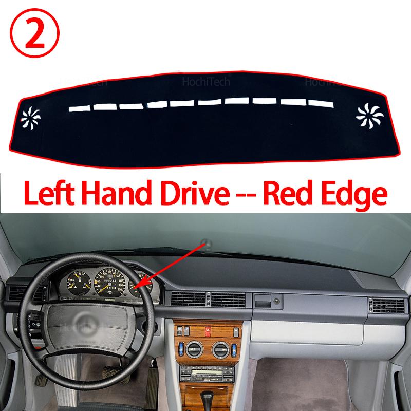 Per Mercedes Benz Classe E W124 E 250 420 200 300 1987-1997 Tappetino Cruscotto Copri Cruscotto Tappetino Parasole Accessori Tappeto