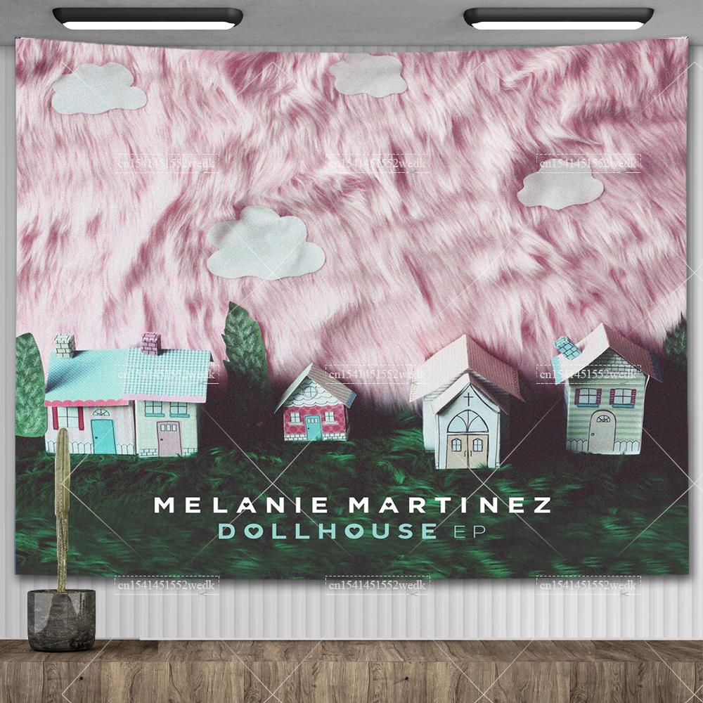 Melanie Martinez Zpěvačka Crybaby Hudební Album Plakát HD Tištěné Nástěnné Umění Gobelín Estetická Dekorace Místnosti Pozadí Dárek pro Fanoušky