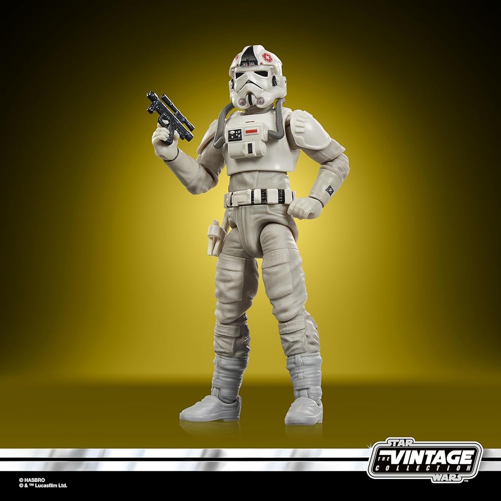 Hasbro Star Wars Vintage Collection Mandalorian Grogu Imperial Remnant AT-AT Driver Action Figure 9.5 cm