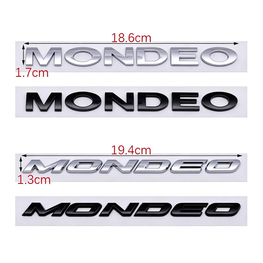 3D ABS Car Rear Trunk Emblem Badge Sticker Decals Accessories