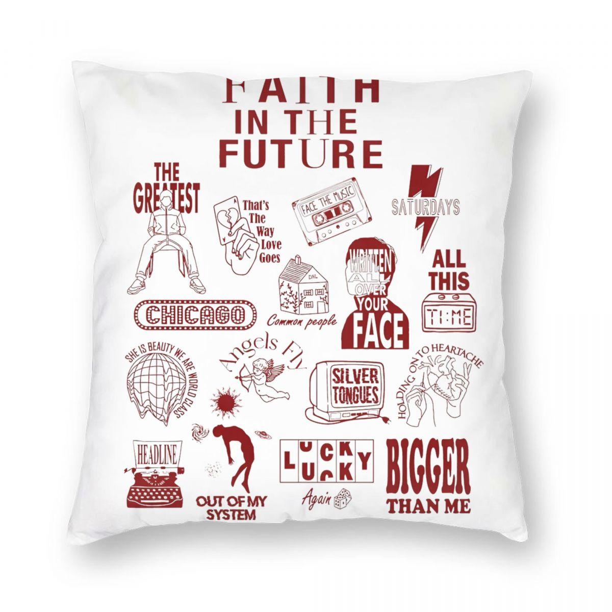 

Louis Tomlinsons My Boyfriend Pillowcase Printing Fabric Cushion Cover Gift Pillow Case Cover Home Zipper 18 12x12Inch