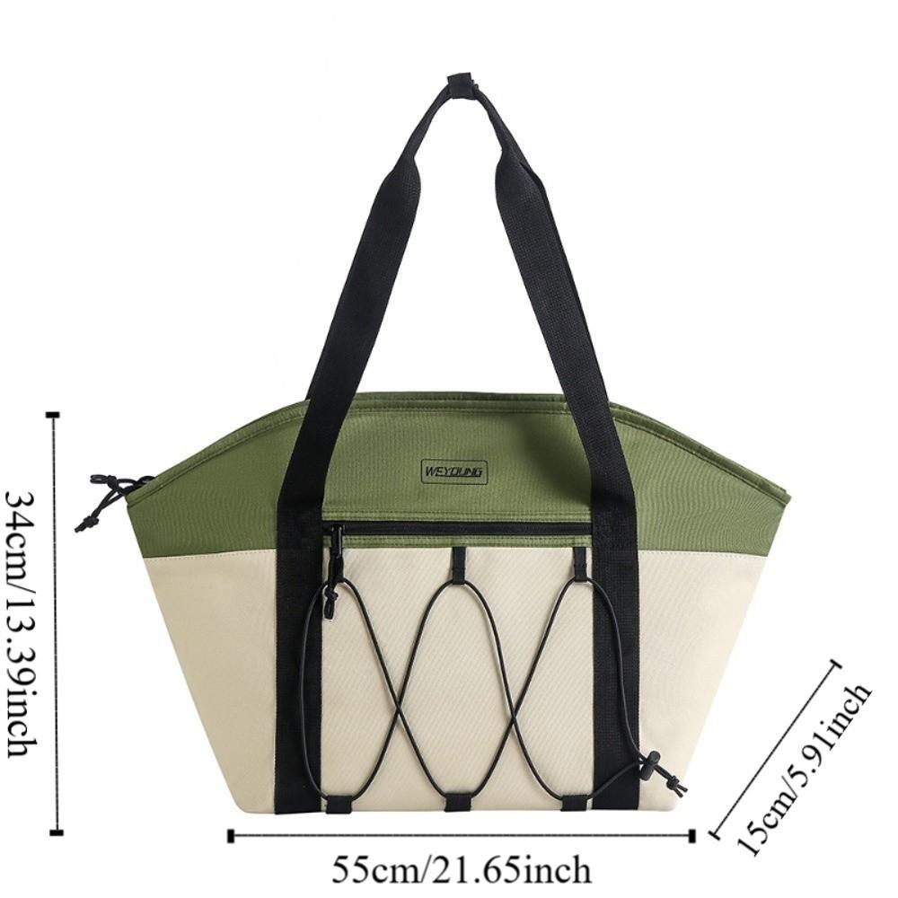 Convenient Insulated Lunch Bag Waterproof Cooler Lunch Handbag Portable Thermal Lunch Box  Office