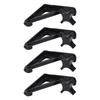 4pcs Load Stops Replace T Slot Truck Cross Bar 597944 Adjustable for Ladder Firewood Skis Kayak
