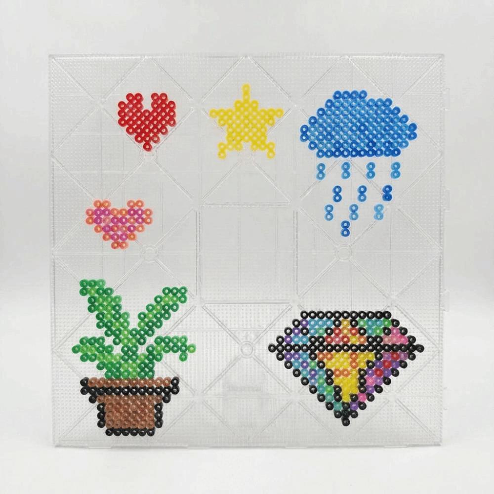 104x104 Stifte Perlensteckplatten 2,6mm Perlen Hama Perlen Steckplatten Perlenzubehör