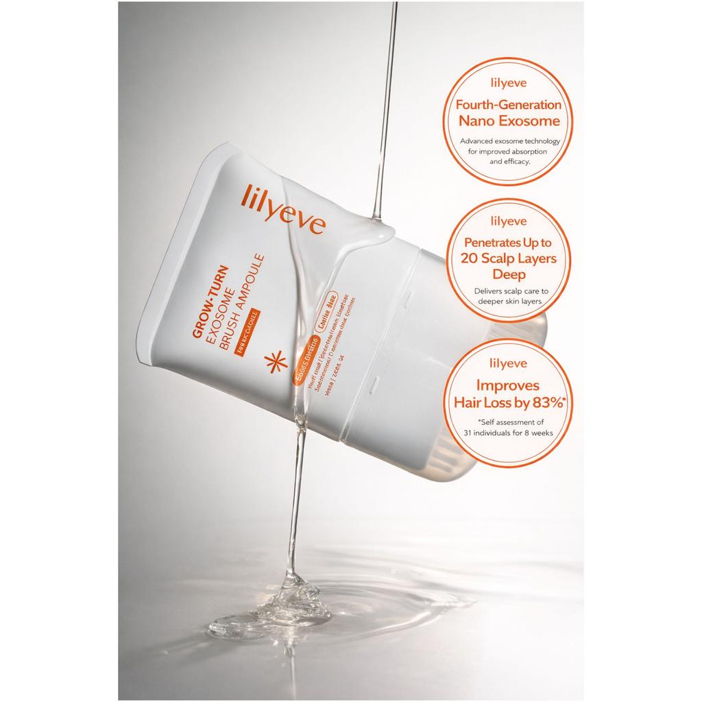 Lilyeve Growturn Exosomen Pinsel Ampulle 130ml