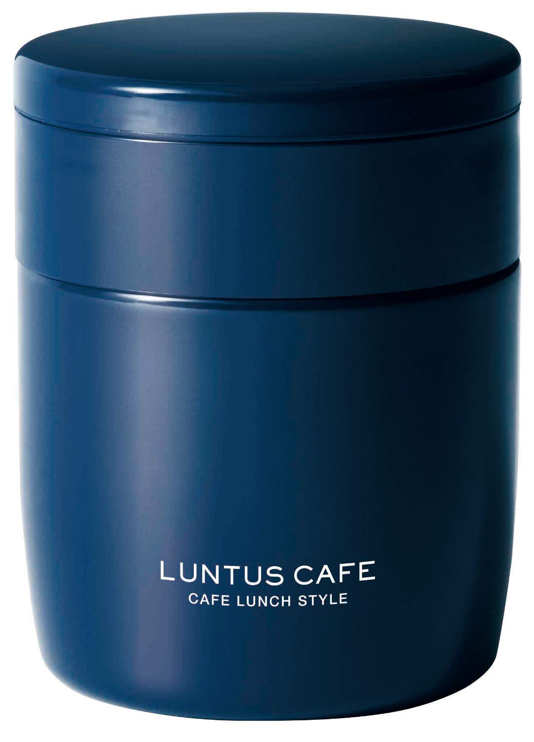 

Asvel Insulated Lunch Soup Bottle SR300 with Cold A3218 Box, Spoon, 300ml, Navy, Fruit, синий