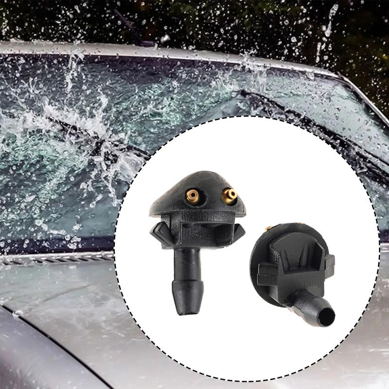 1Pair Black Windshield Washer Nozzle 92092007 Car Front Windscreen Washer Wiper Nozzle For Holden FOR Calais Statesman Commodore