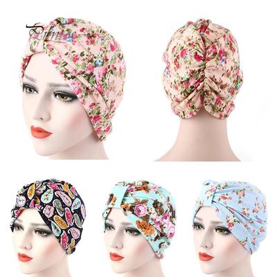 Cute Women Stretch Turban Hat Cancer Chemo EMA