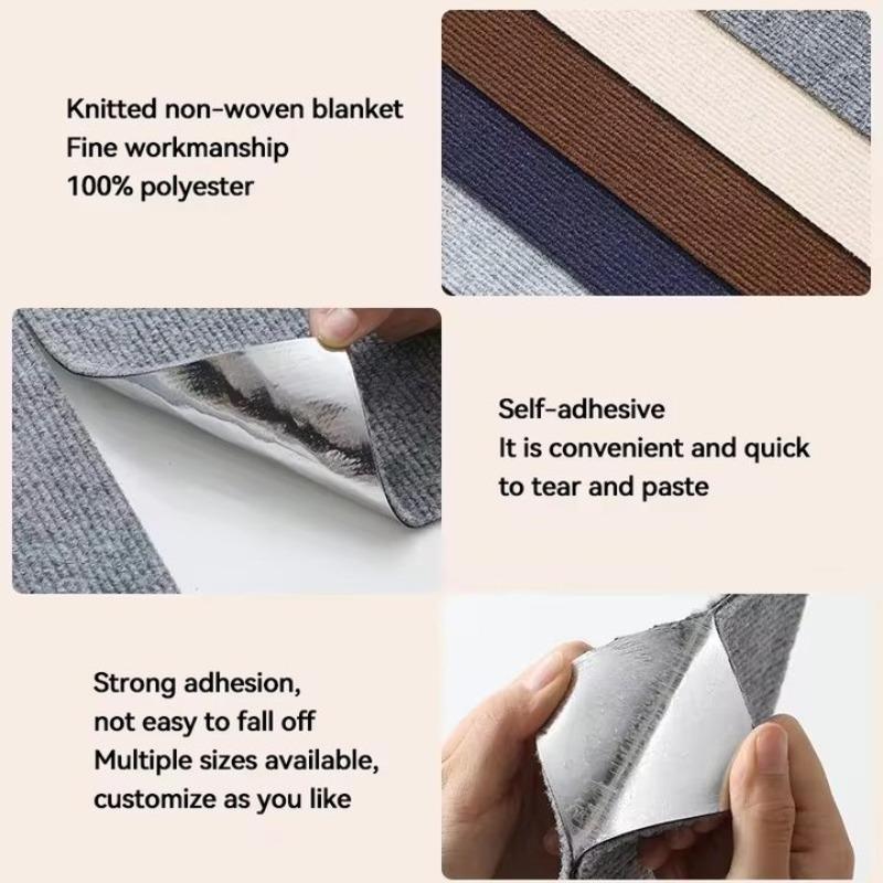 Cat Scratcher Sofa Protector Cats Scratcher Pad Board Protection Trimmable Self-adhesive Carpet Corner Wall DIY Cat Scratch Mat