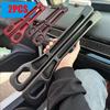 2Pcs/set Car Seat Gap Filler Organizer Waterproof Seat Gap Plug Strip with 2 Grooves Seat Gap Storage Auto Interior Accessories