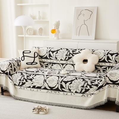 Universal for All Seasons Sofa Towel Chenille Jacquard Sofa Towel Couch Cover Cloth Towel All-inclusive Couch Cover Dust Cloth