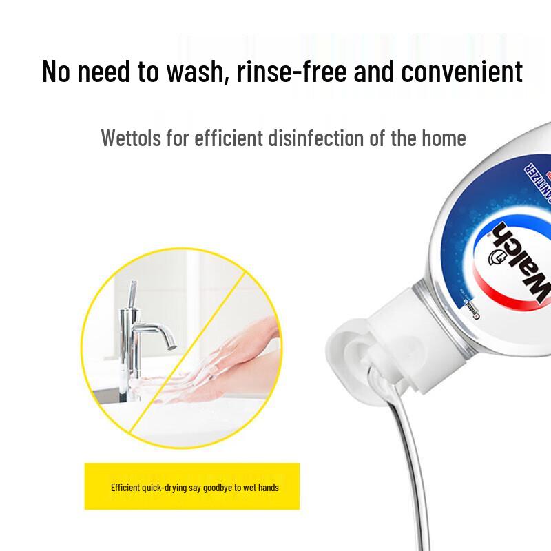 Walch No-Rinse Alcohol Hand Sanitizer (20ml x 6 Pack)