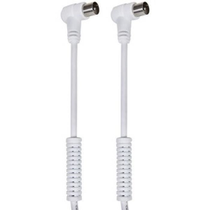 DCU - ACCESSORIES Customisation PC ANTENNA TV CONNEC M 90-90C WHITE FILT 1.5M 174943