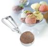 Household Stainless Steel Ice Cream Spoon Scoop Cream Dipper Kitchen Accessories (Small)