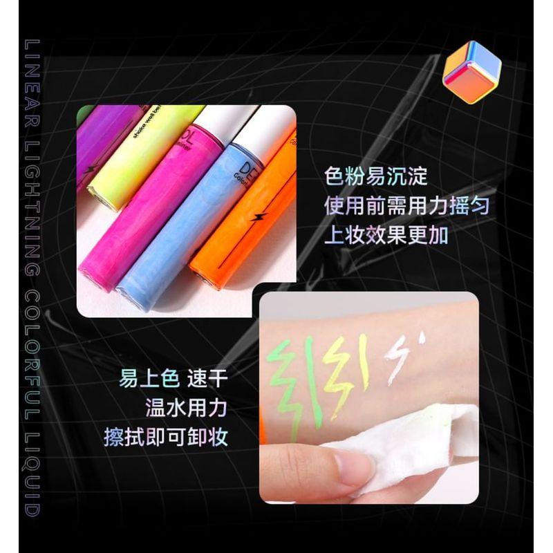 DEROL - Linear Lightning Colorful Liquid Eyeliner - 5-8