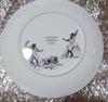 Wedgwood Sheila Bridges Dancing Accent Plate 20cm UNUSED Yellow