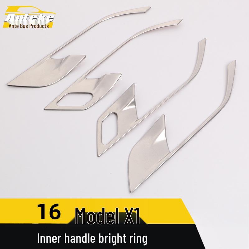 16 X1 Stainless Steel Interior Door Handle Decorative Stickers