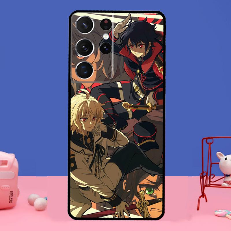 Anime Owari no Seraph Of The End Hülle für Samsung Galaxy S21 S22 Ultra S20 FE S8 S9 S10 Note 10 Plus Note 20 Ultra Coque