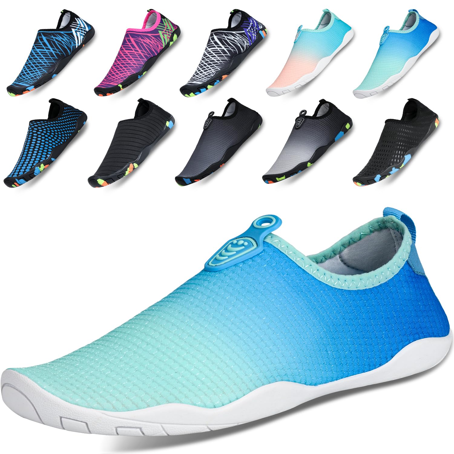 

VARNIC Marine Water Beach Aqua Shoes for Men and for and Amphibious Use Shoes, Shoes, Shoes, Women, Non-Slip, Quick-Drying, Lightweight, Breathable,