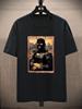 Mona Lisa Mask Graphic Print T-shirt