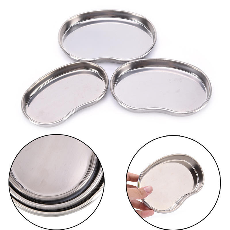 1Pcs Stainless Steel Tattoo Tray Plate Tool For Implement