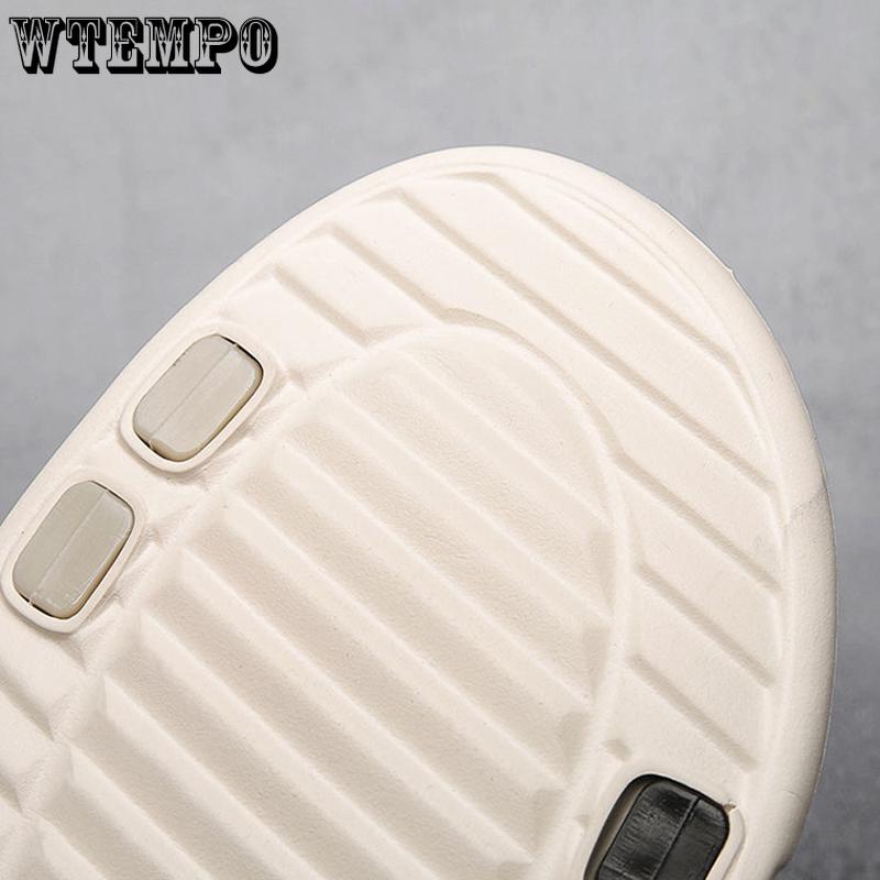EVA Slides Summer Men's Simple Fashion Sandals Outer Wear Non-slip Anti-odor Soft Bottom Slippers Casual Outdoor Sports Beach Slippers