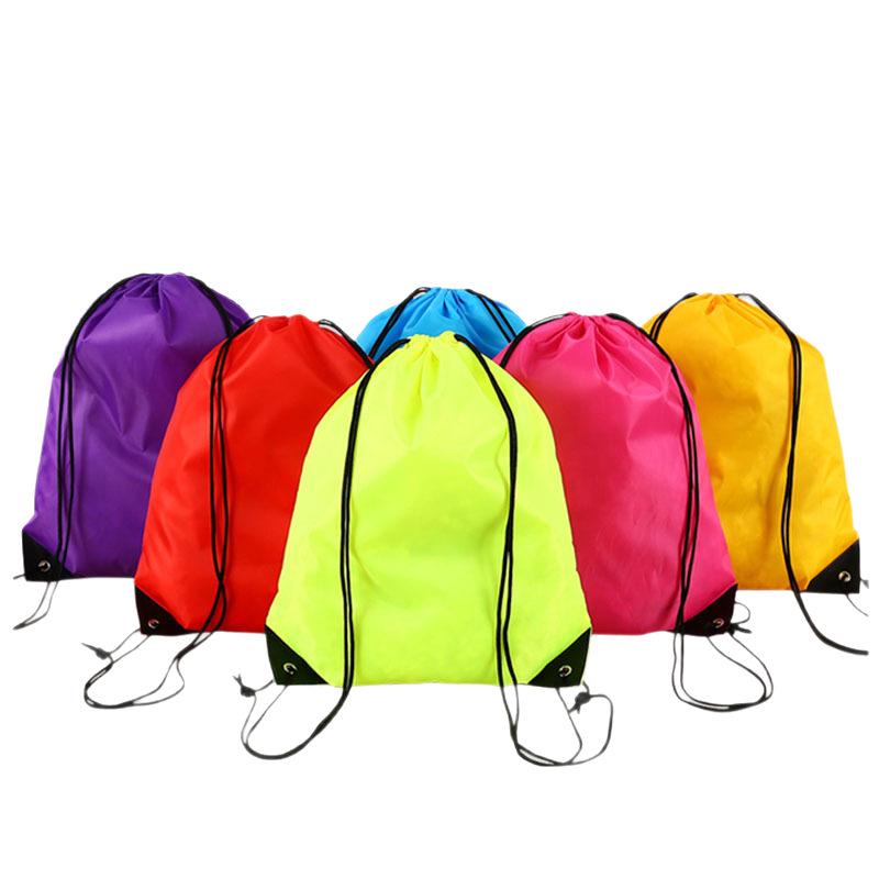 Marathon Event Polyester Drawstring Backpack - Portable and In Stock