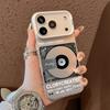 Capa de Celular Retro Toca-Discos CD Para Samsung Galaxy S25 S24 S23 S22 S21 Ultra Plus FE A34 A54 A53 A52 A36 A26 A35 A15 A16 Capa