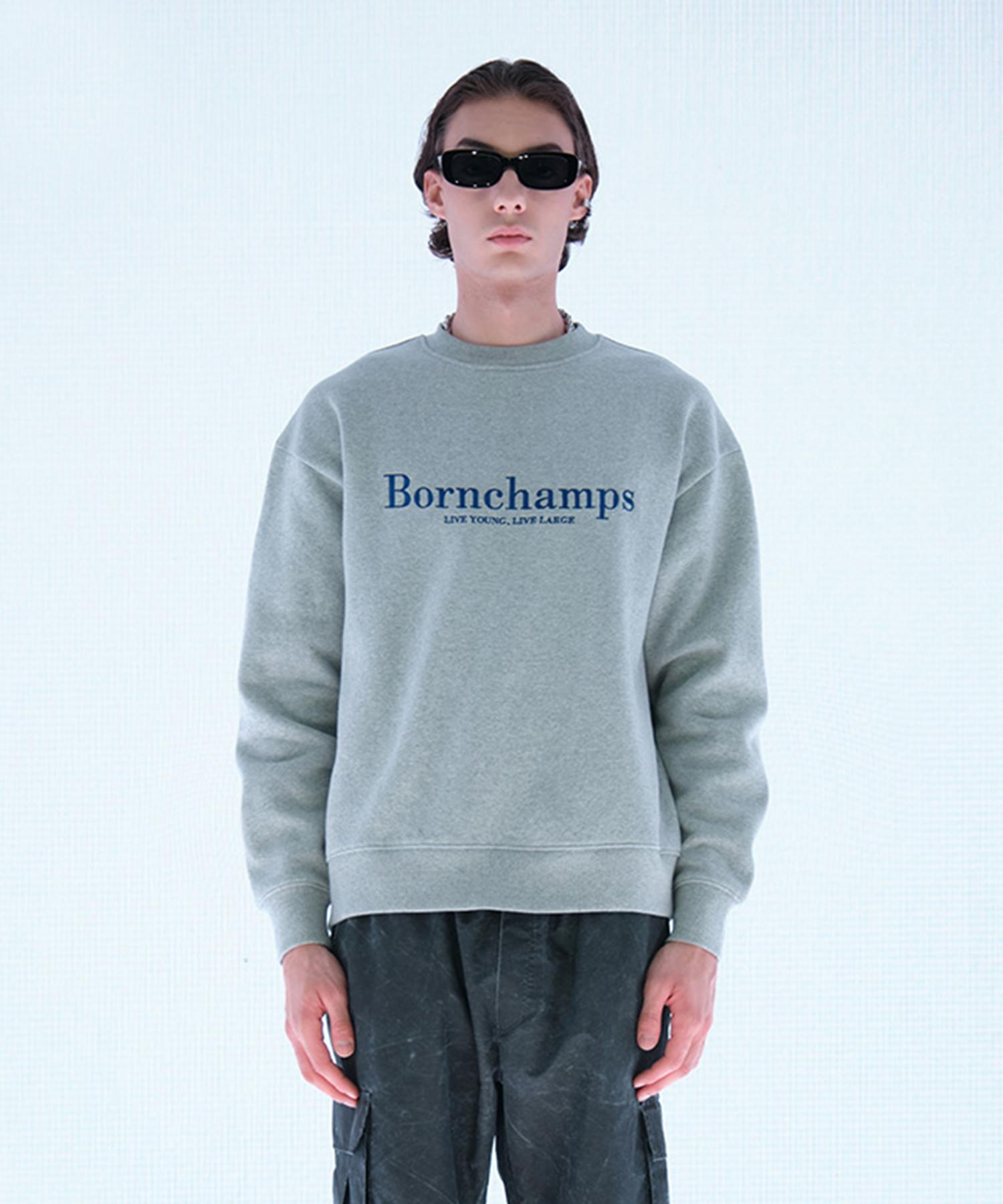 Bonchams Bc Серые Городские Свитшоты B23Sp11Gy L