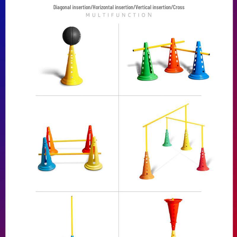15cm Agility Training Hurdles (5-Pack)