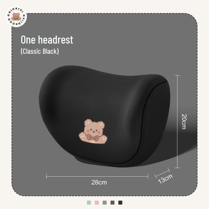 Cute Car Seat Neck and Lumbar Support Pillow