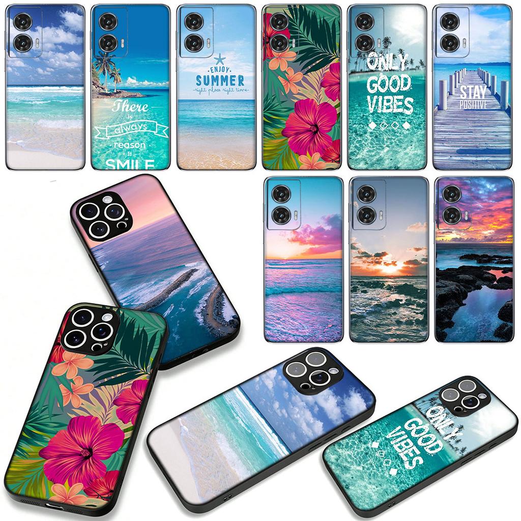 Hülle für Samsung Galaxy A07 A13 A12 A14 A23 A42 A50 A51 A52 A53 A70 A71 A72 A21S A04 Note 20 9 8 10 Hülle Meeresstrand Reise Ozean