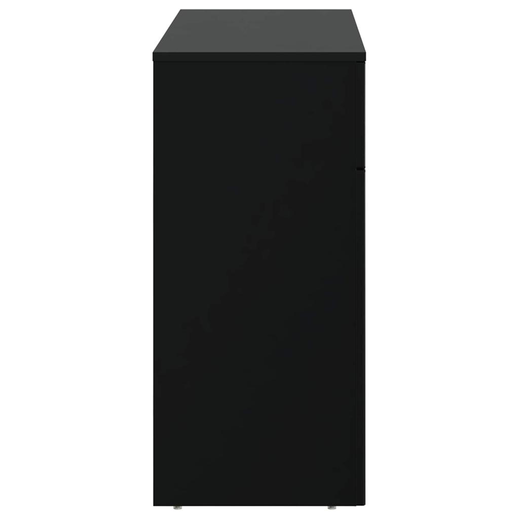 Coffee Table Black 102 x 35 x 75 cm Particleboard