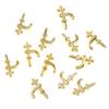 12Pcs 1:12 Dollhouse Miniature Wash Basin Water Tap Faucet Furniture Accessories