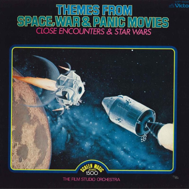

LP Record FILM STUDIO ORCHESTRA Themes From Space War Panic Movi VIP5026 Victor 1978 Japan Obi Soundtracks Musicals Used