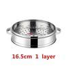 Stainless Steel Steamer fish steamed stuffed bun Rack Kitchen Tools Multilayered Insert With Holder instant pot steamer basket