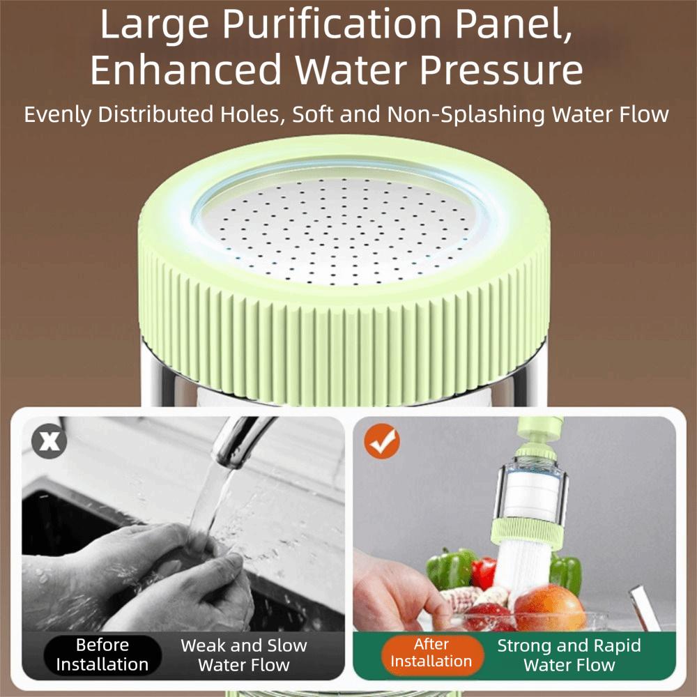 Detachable Faucet Filter 360 Degree Rotatable Kitchen Faucet Extender Kitchen Sink Tools