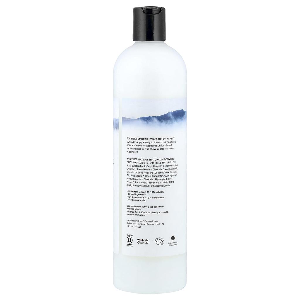 Daily Conditioner, Suitable for All Hair Types, Fragrance Free, 500 Ml (16.9 Fl Oz)