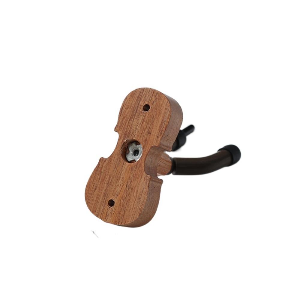 Hanger Violin Hanger Hook Wood Base Violin Holder with Bows Hook  Violin Accessories