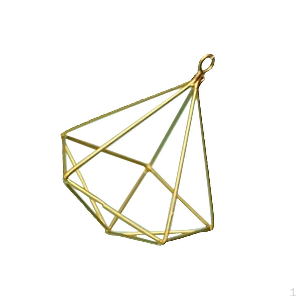 

Настенное крепление в деревенском стиле, подвесной нерегулярный геометрический металлический держатель для воздушных растений Tillandsia, стойка для художественного декора D