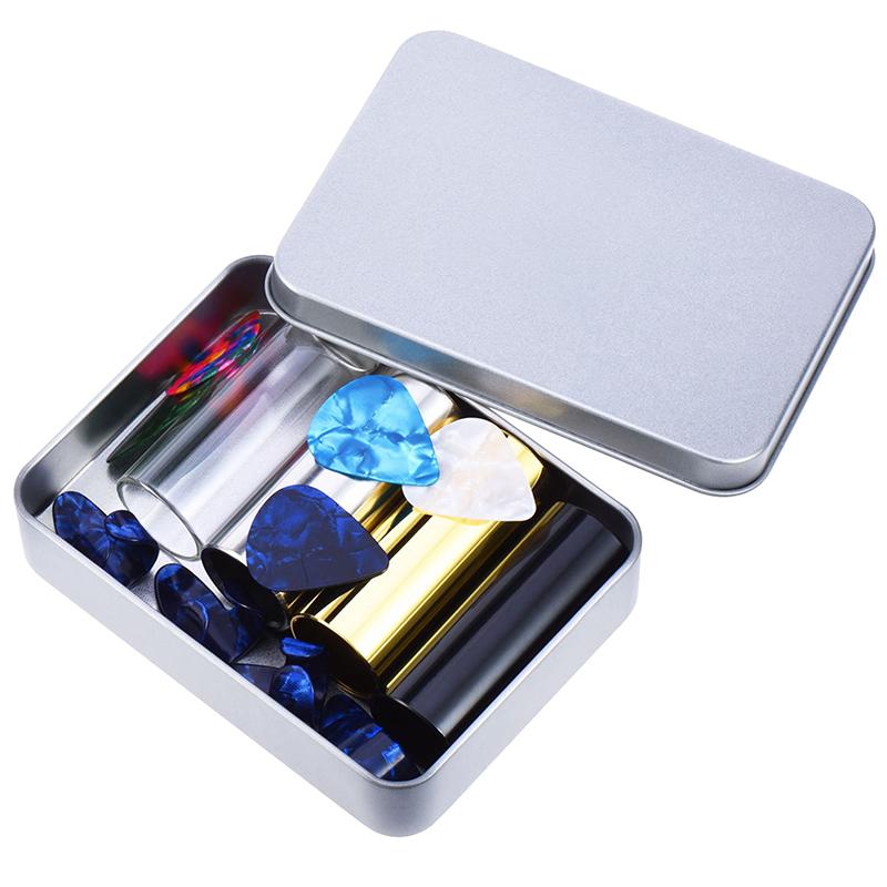 Small Metal Tin Silver Storage Box Case Organizer For Money Coin Candy Key Rectangular Jewelry Cosmetic Organizer