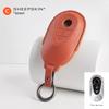 Sheepskin Car Key Case Cover For Mercedes Benz W176 W177 W205 W206 W212 W213 W222 W223 W167 W463 X166 A C E S G CLS GLC SL Class