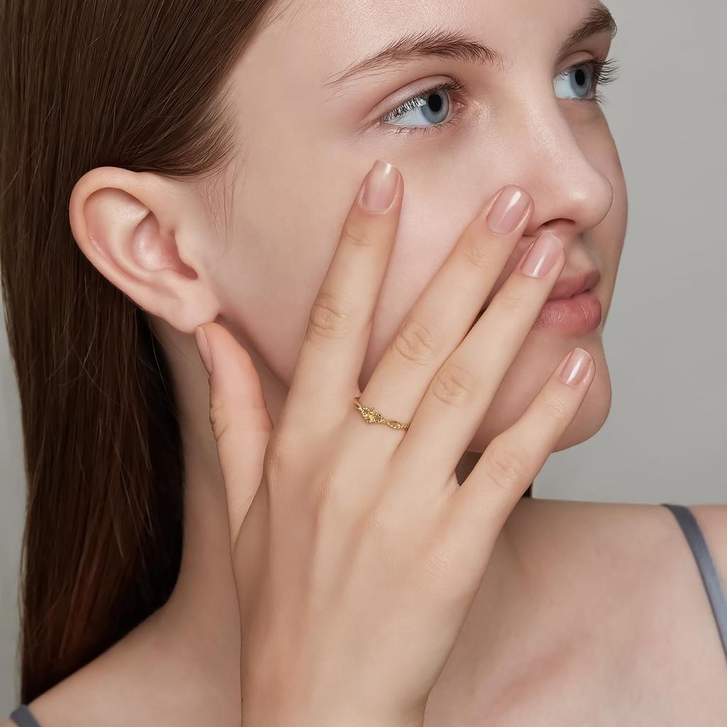 Nojes Pocket 10K Citrine 3023411111003013 Ring, Ring,