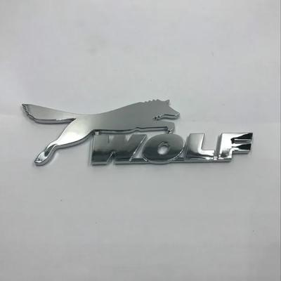 1 stücke 3D WOLF Logo Auto Hinten Stamm Emblem Abzeichen Aufkleber Für ford F/ocus F/iesta M/ondeo K/uga E/cosport Auto Zubehör