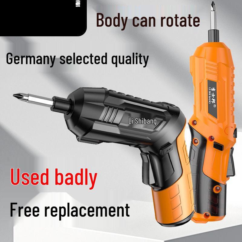 Multifunctional Mini Electric Screwdriver Drill with Lithium Battery