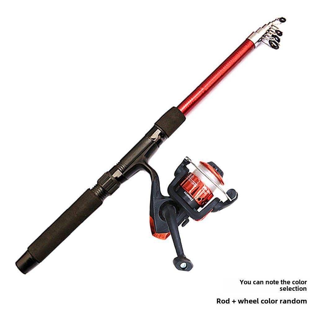 

Портативный мини-набор удочек Cross-Border Sea с полным набором удилищ для ловли на приманки. Лучшее рыболовное снаряжение для любого рыболова, который всегда в движении! 1.5m