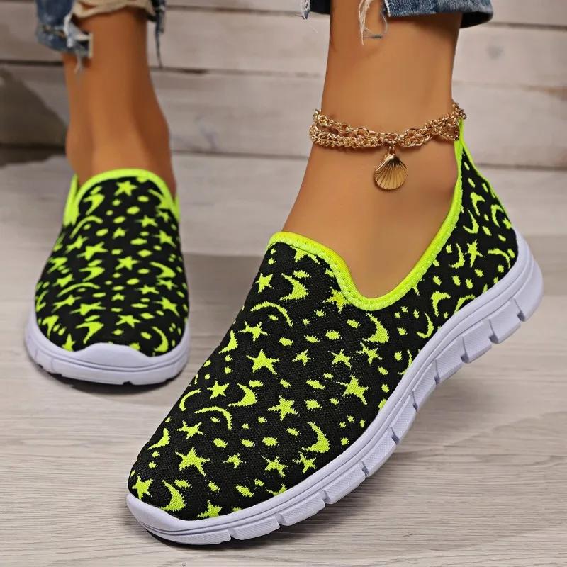 Fashion Flat Sole Shoes 2025 Summer New Design Sense Breathable Large Size Flat Sole Sports Style Casual Shoes