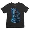 Roaring Werewolf Youth Kids Boys T-Shirt Halloween Horror Scary Gothic Monster Kids