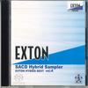 CD EXTON SACD HYBRID SAMPLER  Exton Hybrid Best Vol.4 OVCL00361 EXTON CO. LTD. 2008 Japan Classical Used